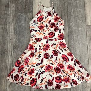 Express floral printed dress